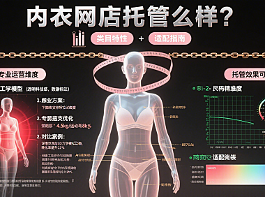 内衣网店托管怎么样?类目特性 + 适配指南