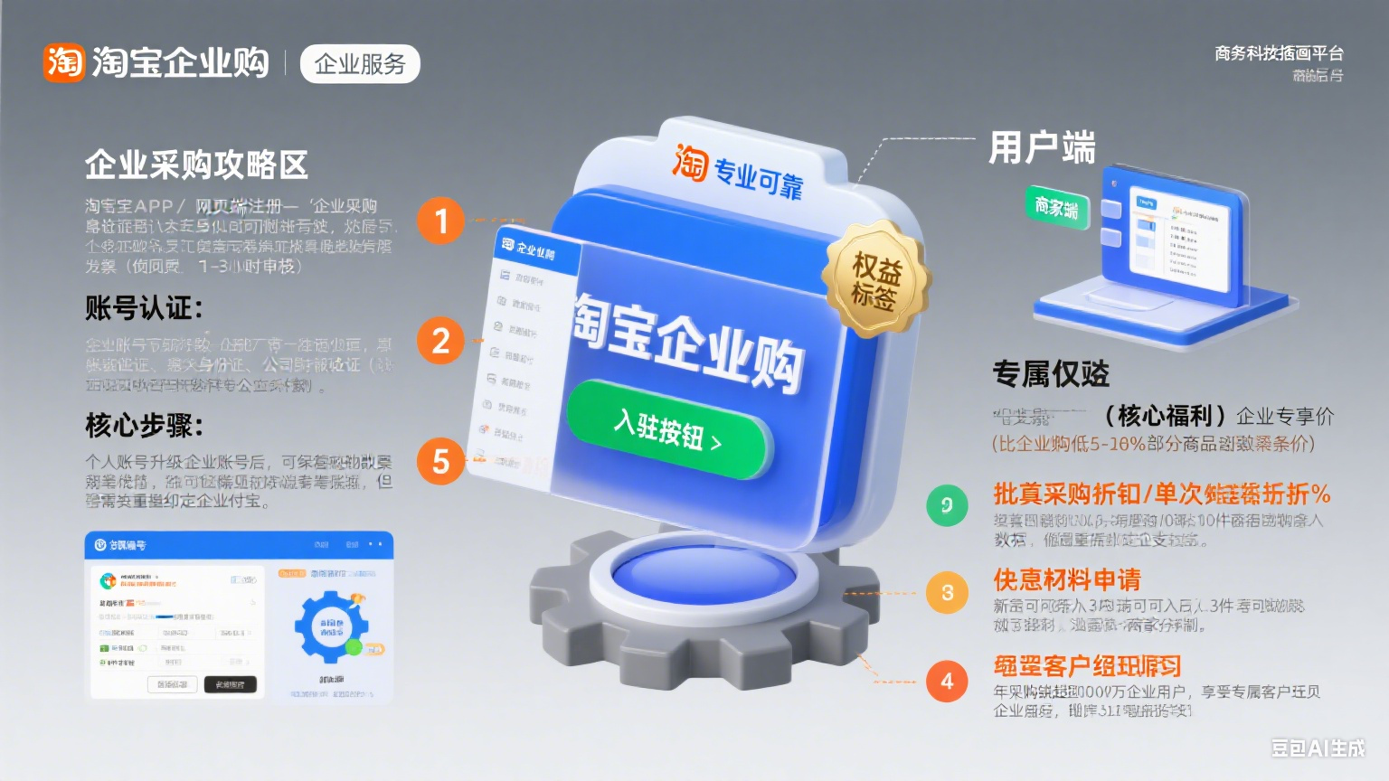 淘宝企业购是什么?企业用户采购攻略 + 商家入驻指南