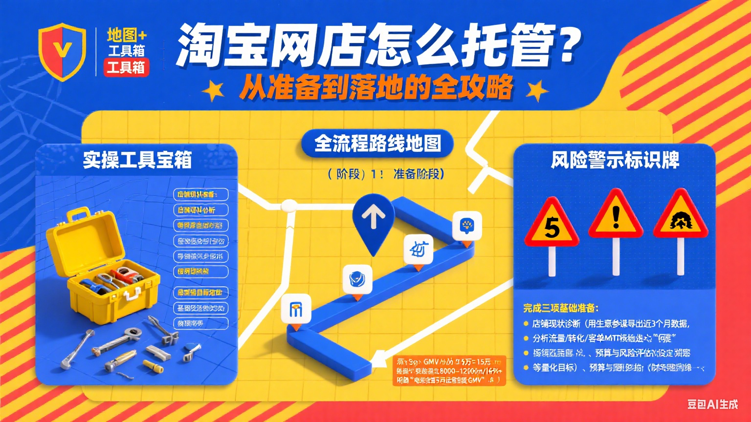 淘宝网店怎么托管?从准备到落地的全攻略