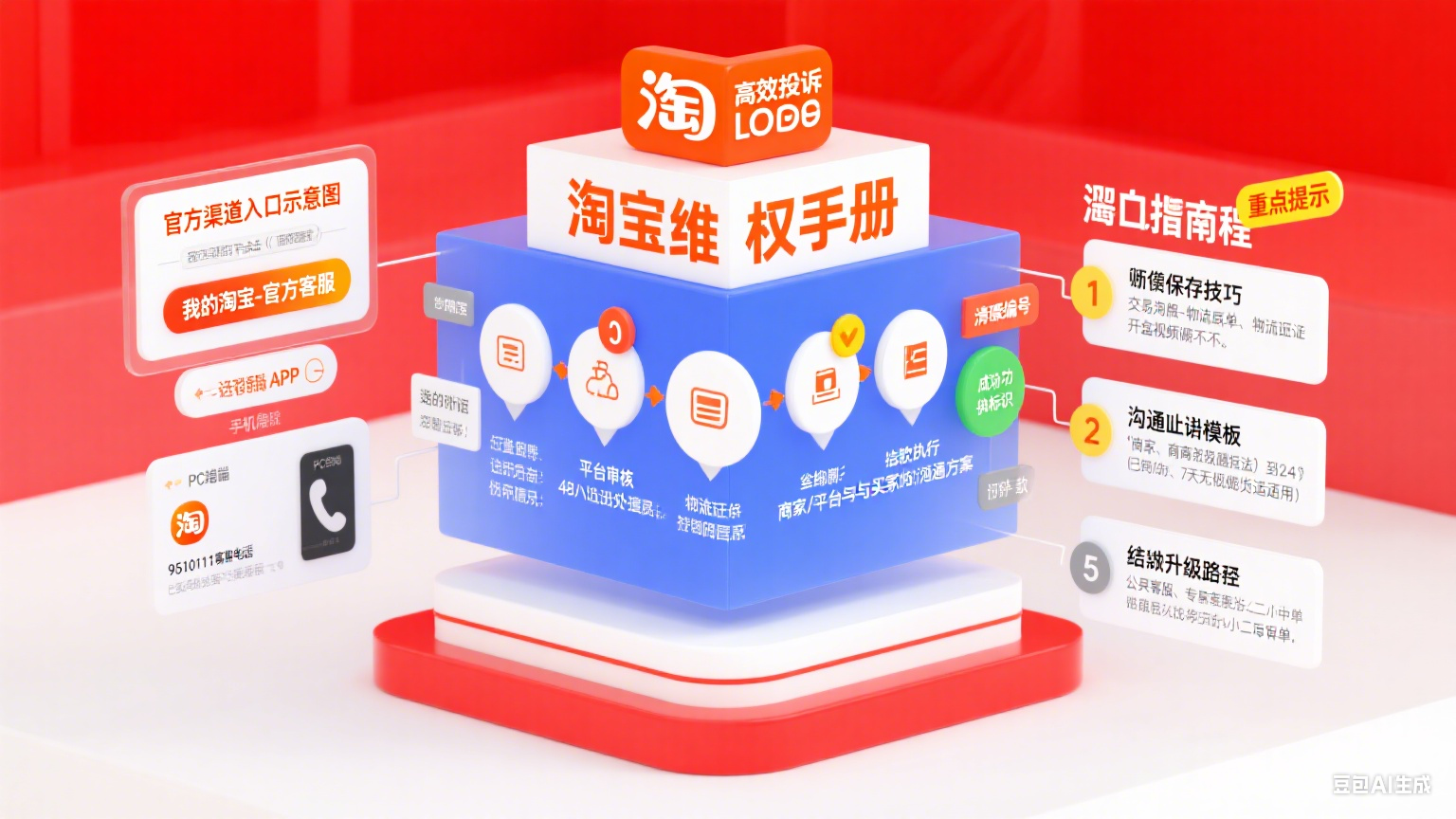 淘宝投诉怎么高效解决?官方渠道 + 流程 + 避坑指南