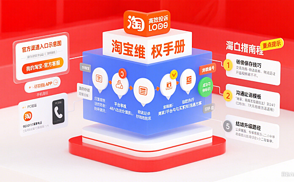 淘宝投诉怎么高效解决？官方渠道 + 流程 + 避坑指南