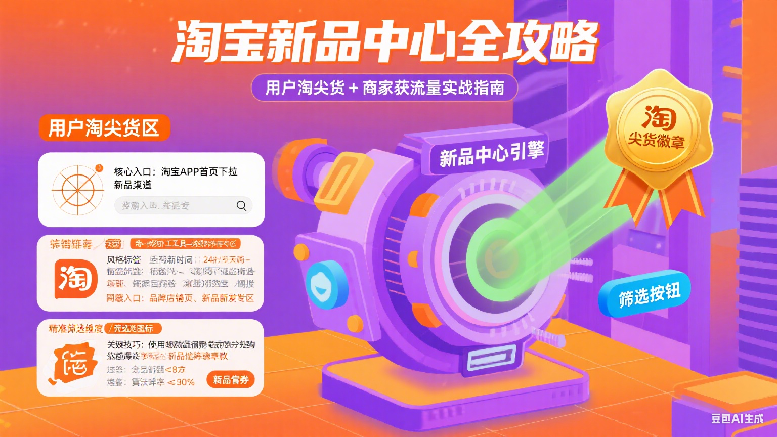 淘宝新品中心怎么用?用户淘尖货 + 商家获流量全攻略