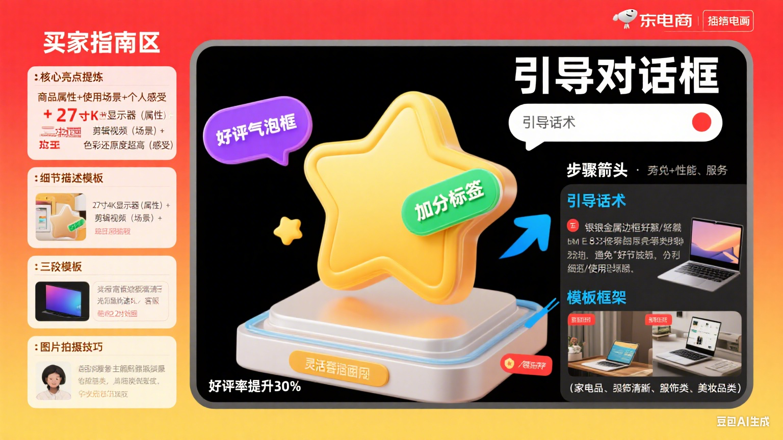 京东好评怎么写?买家实用指南 + 卖家引导技巧