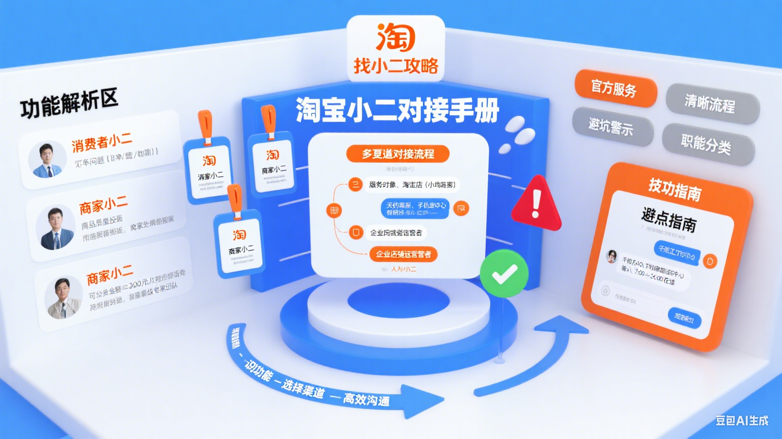 淘宝小二怎么找?职能解析 + 对接技巧 + 避坑指南