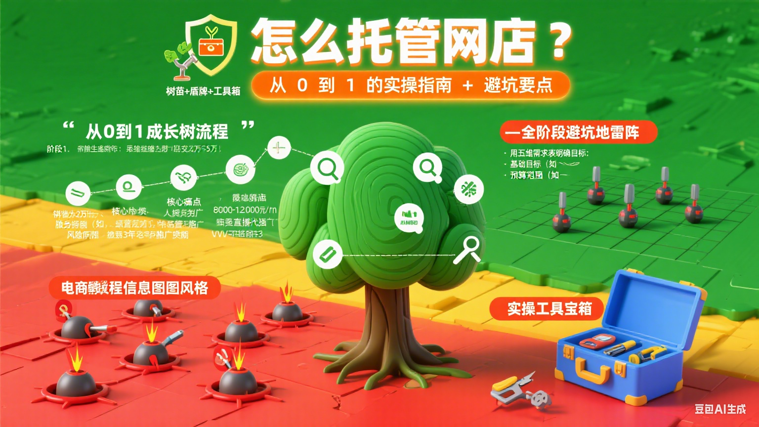 怎么托管网店?从 0 到 1 的实操指南 + 避坑要点