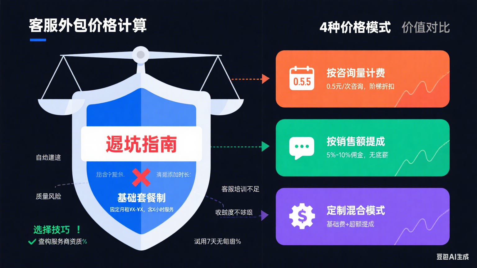 网店托管客服外包价格怎么算?4 种模式 + 避坑指南