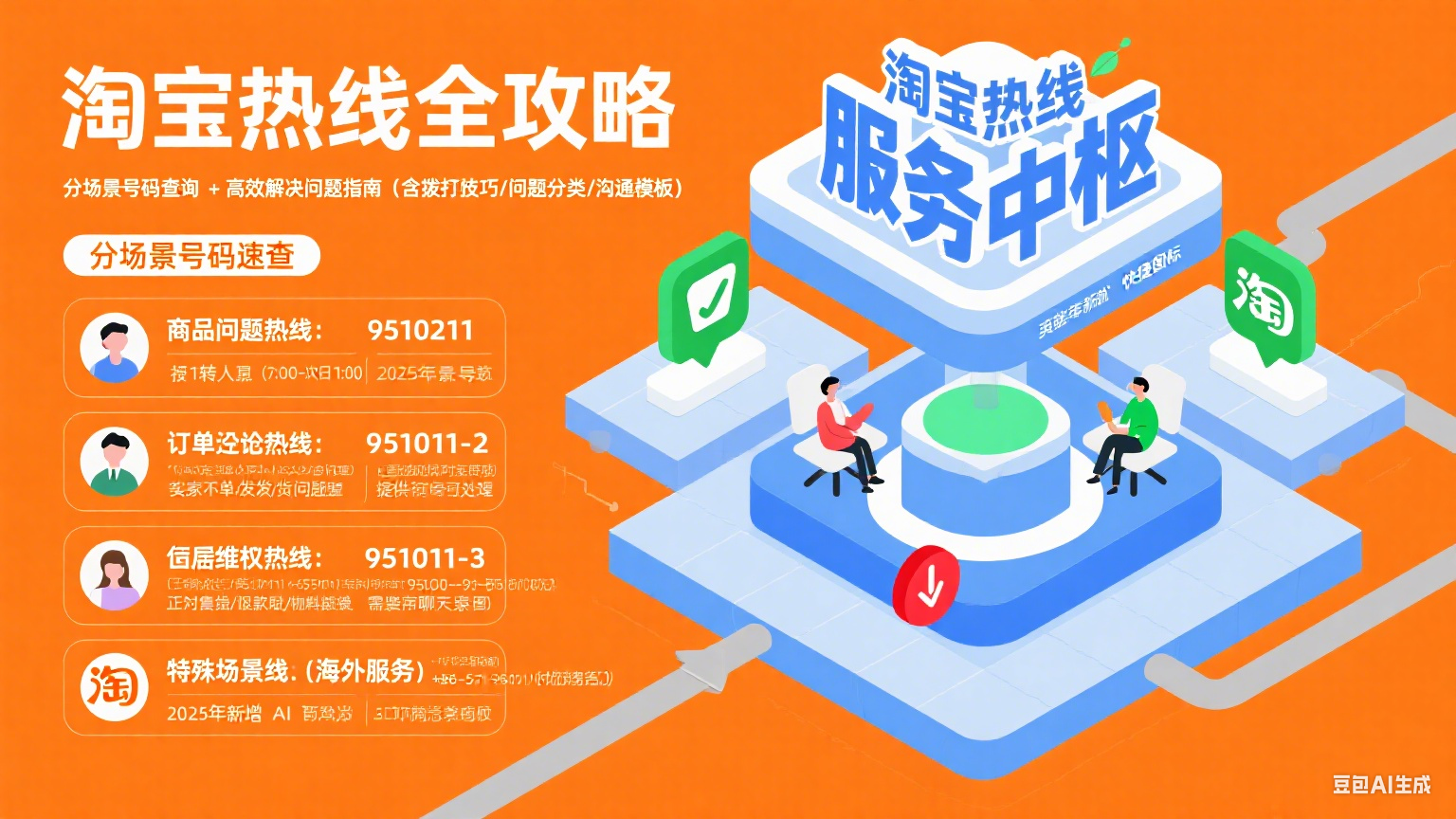 淘宝热线怎么打?分场景找对号码 + 高效解决问题全攻略