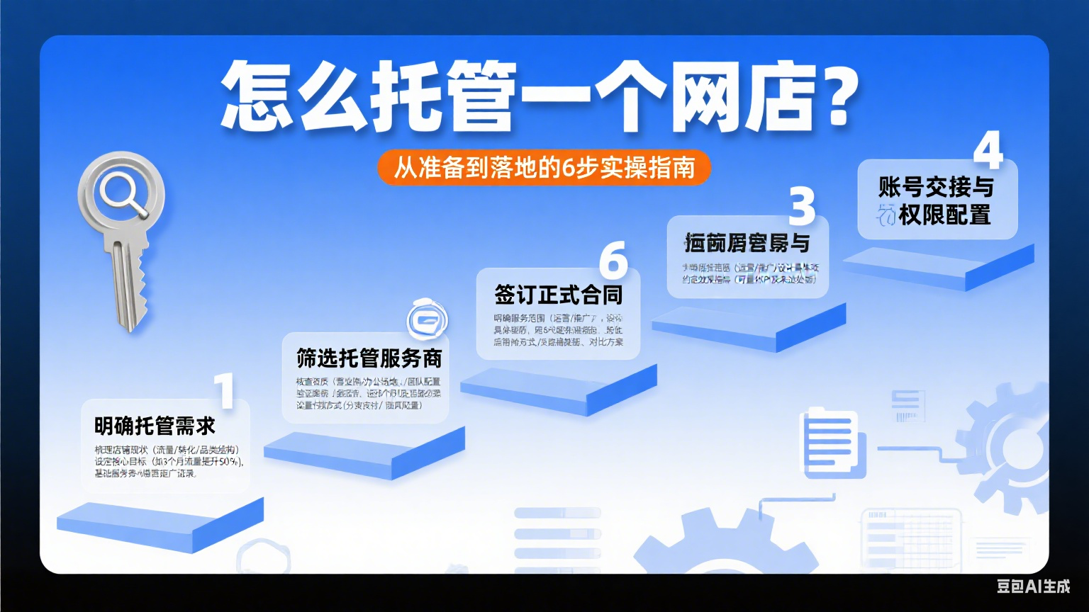 怎么托管一个网店?从准备到落地的 6 步实操指南