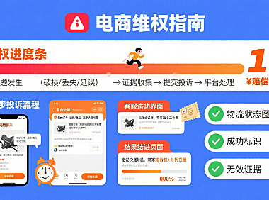 淘宝快递出问题?3 步投诉流程 + 4 个证据要点,高效维权