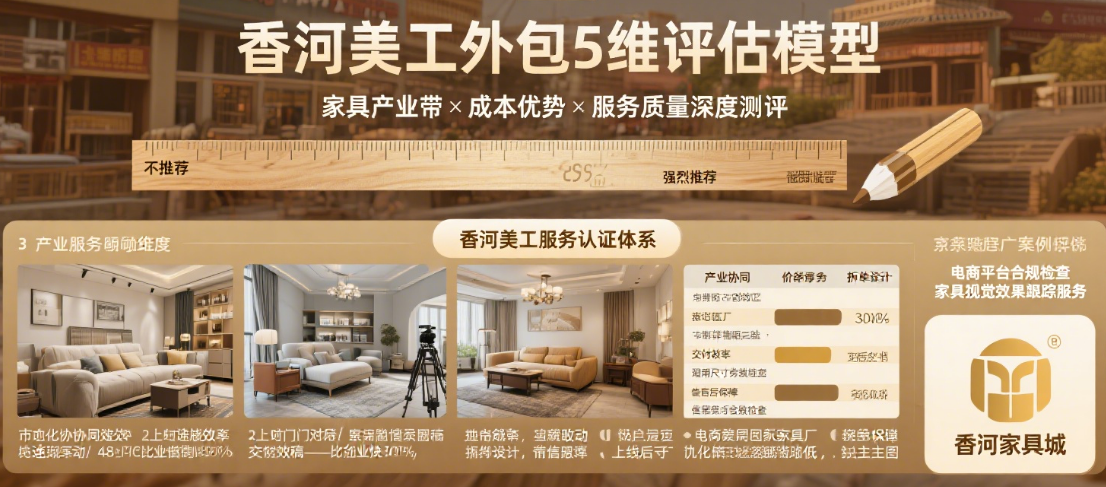 香河美工外包值得选吗?3类团队实测+4步避坑,家具卖家指南