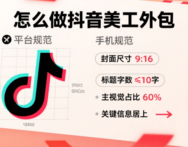 怎么做抖音美工外包?4 大核心能力 + 5 步接单流程 + 避坑指南