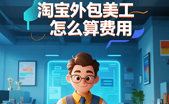 淘宝外包美工怎么算费用?3类明细+4避坑,省30%冤枉钱