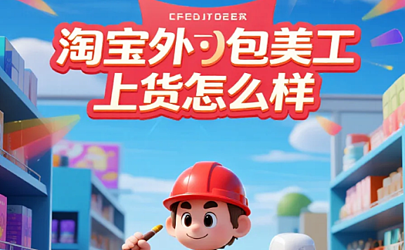 淘宝外包美工上货怎么样？3类团队测评+5步流程，上货效率提升60%