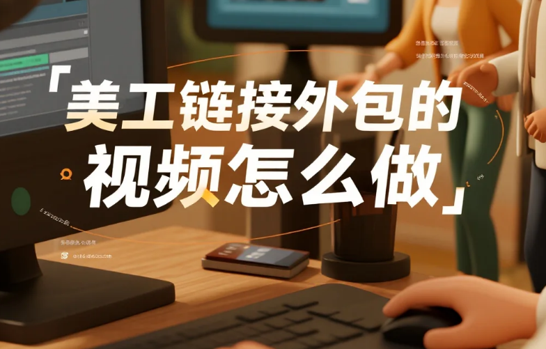 美工链接外包的视频怎么做?3大核心模块+4类平台脚本,转化率提升50%