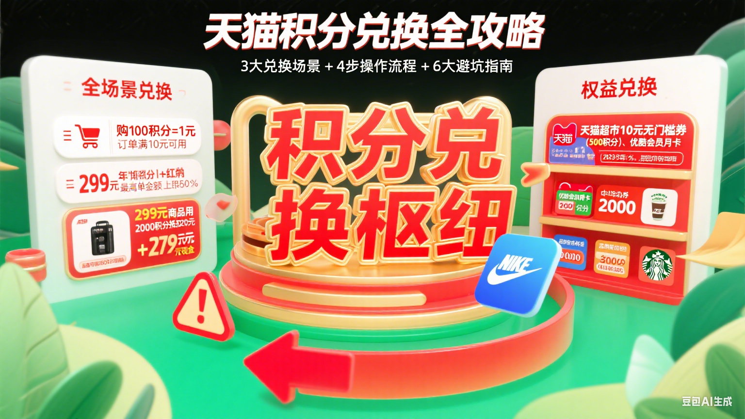 天猫积分怎么兑换?全场景操作 + 避坑攻略