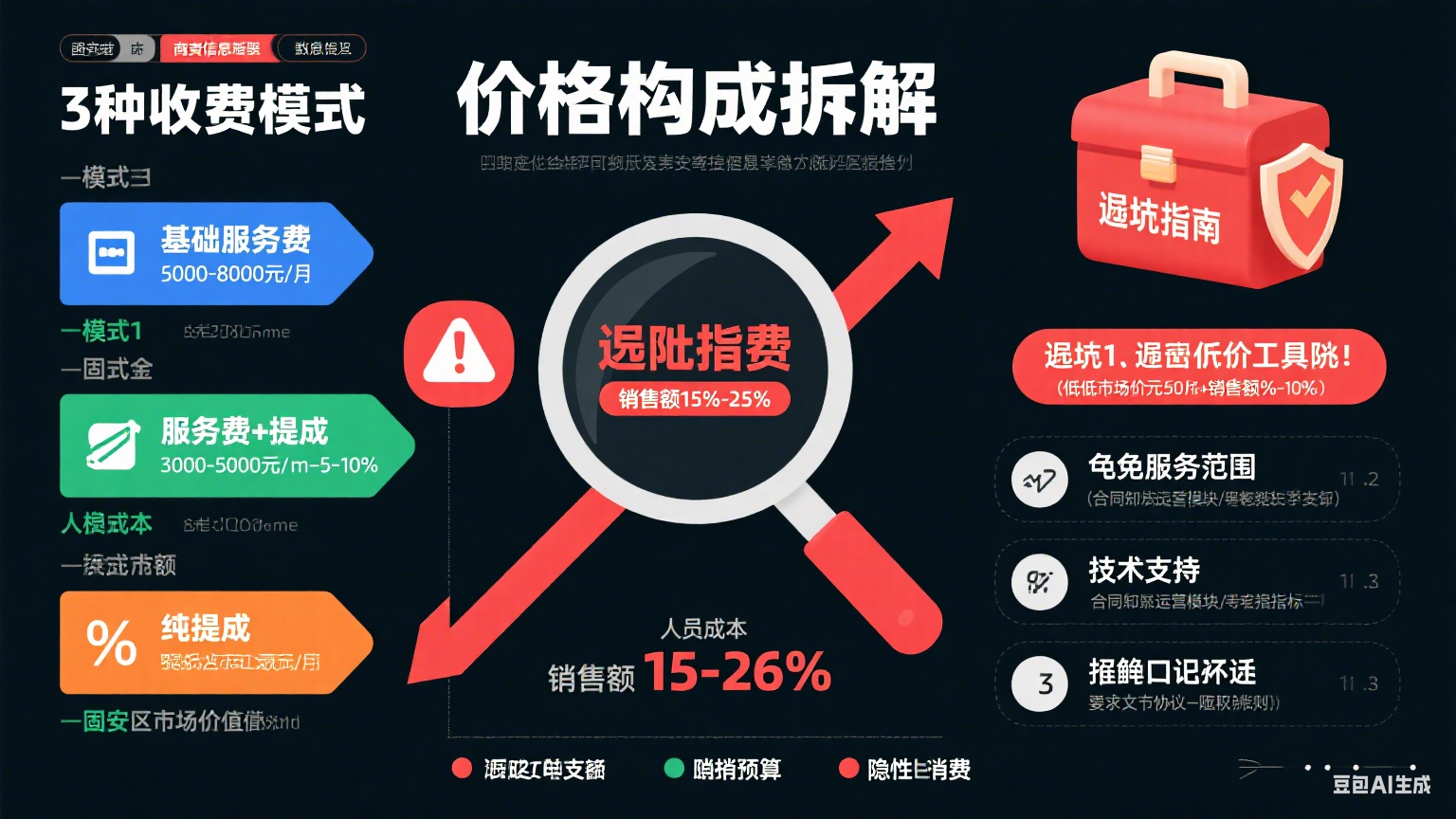 固安淘宝托管代运营怎么收费?3 种模式 + 避坑指南