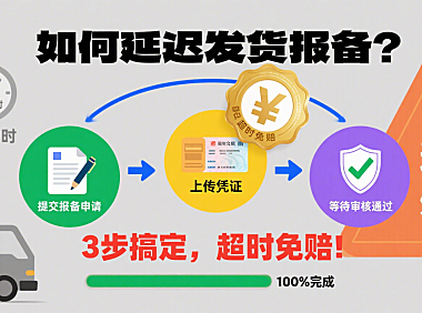 如何延迟发货报备？3步搞定，超时免赔！