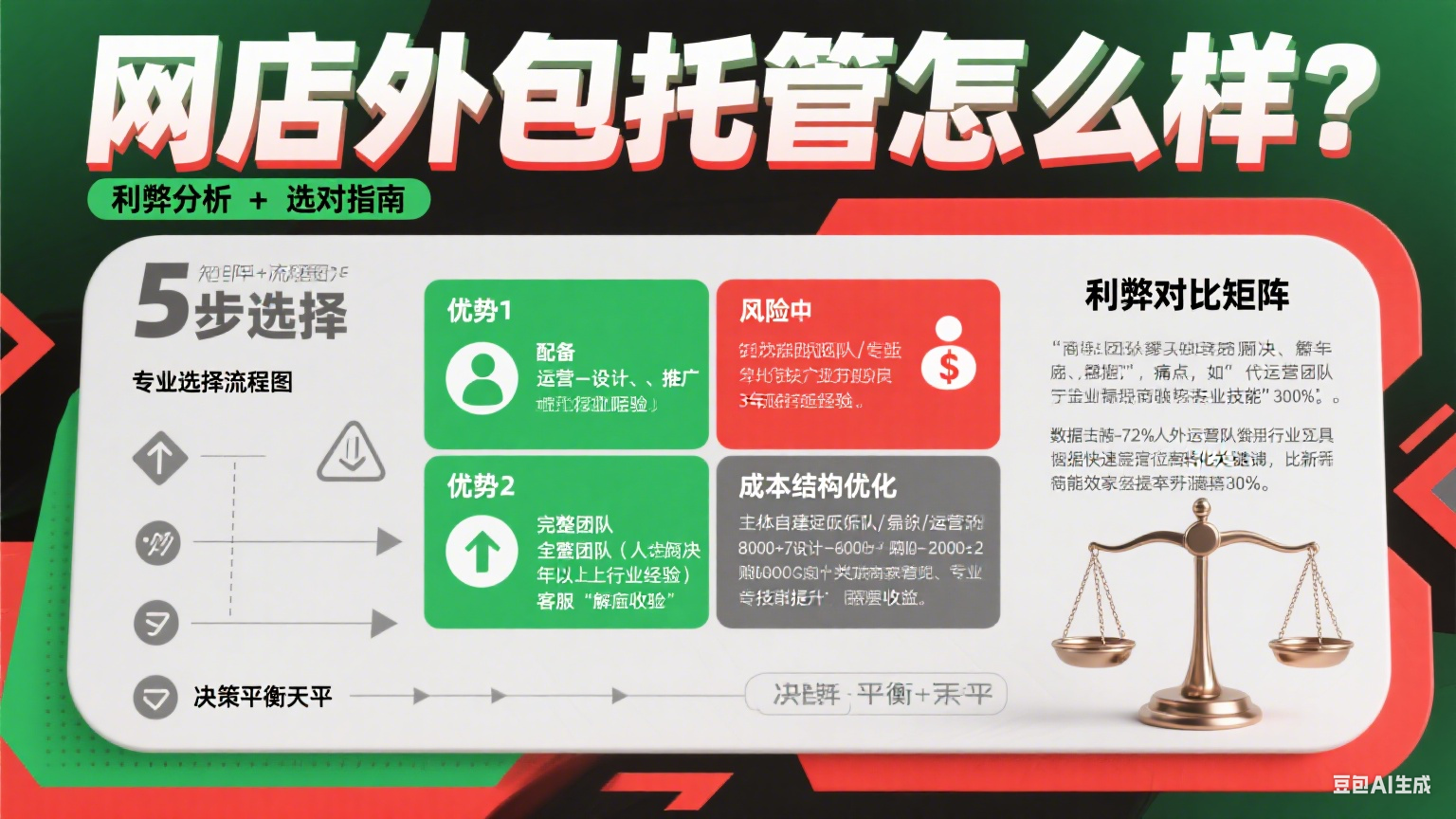 网店外包托管怎么样?利弊分析 + 选对指南