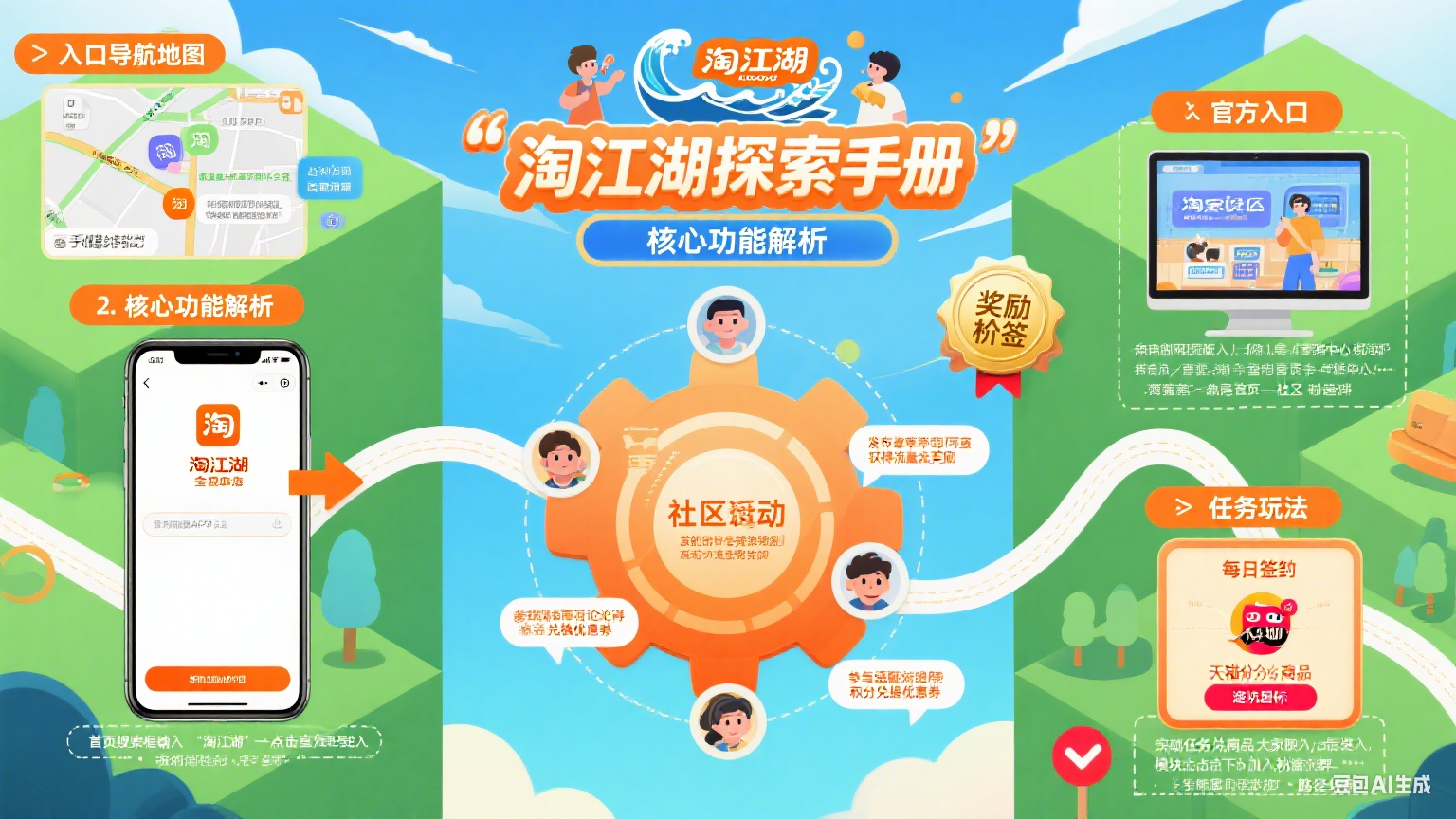 淘江湖入口怎么找?功能解析 + 玩法 + 避坑指南
