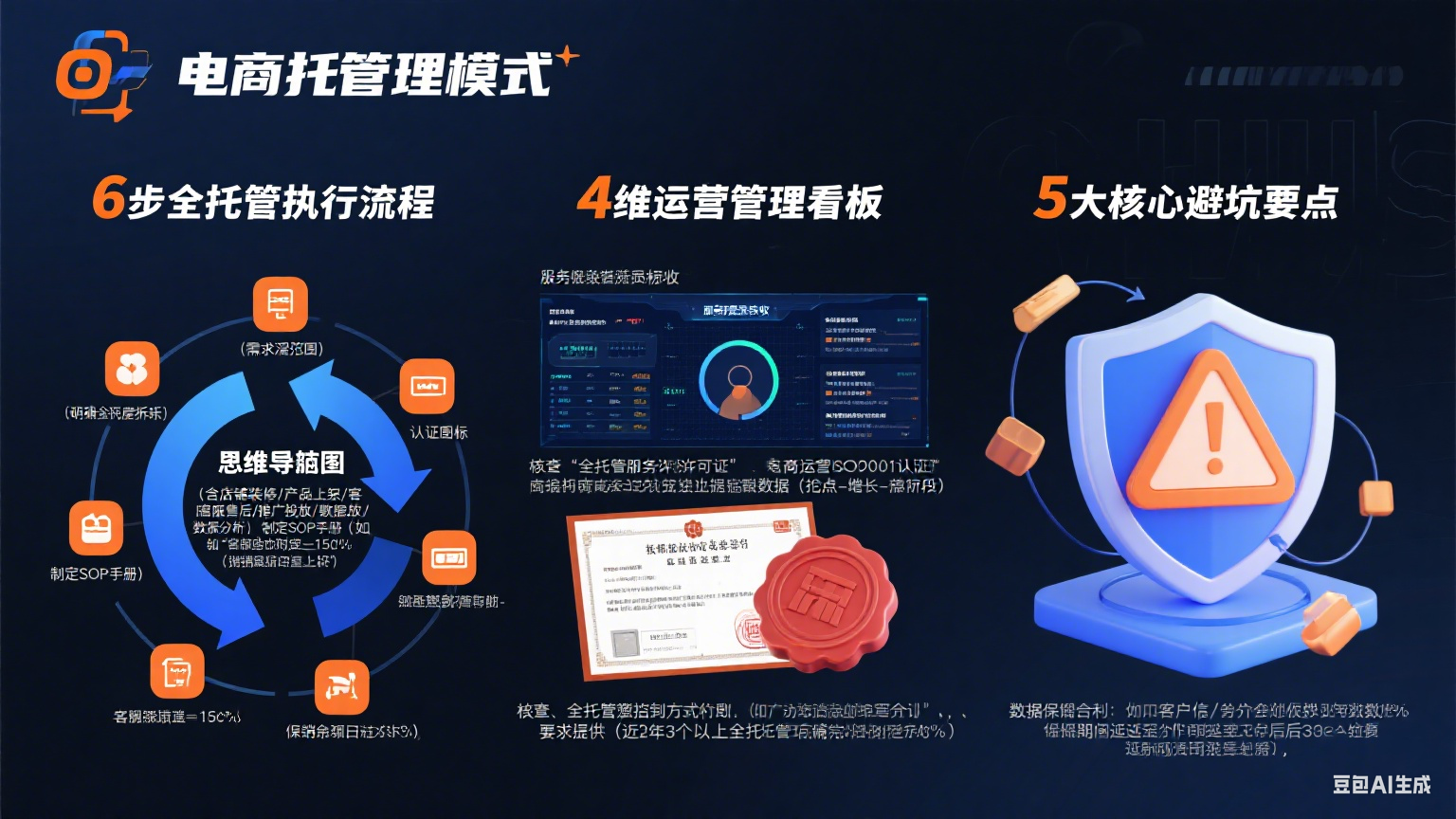 网店全托管运营怎么做好?流程 + 管理 + 避坑