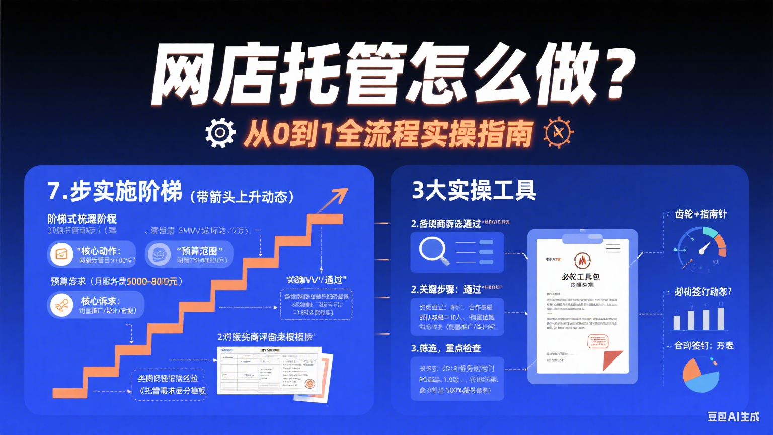 网店托管怎么做?从 0 到 1 全流程实操指南