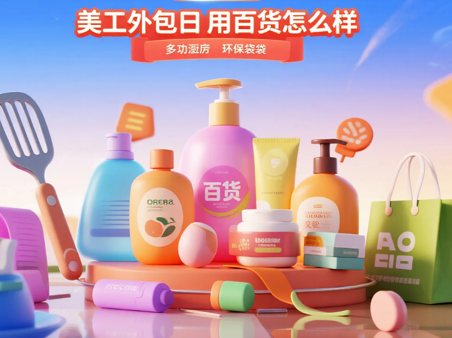美工外包日用百货怎么样?3类团队测评+4个避坑点,转化率提升40%