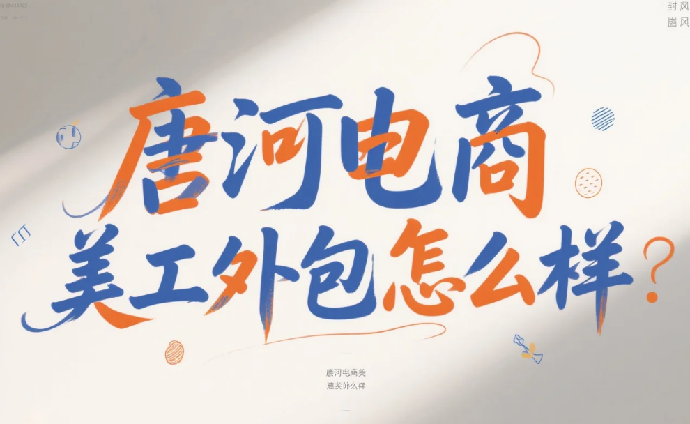 唐河电商美工外包怎么样?3类本地团队实测+产业带适配指南,少花20%试错钱