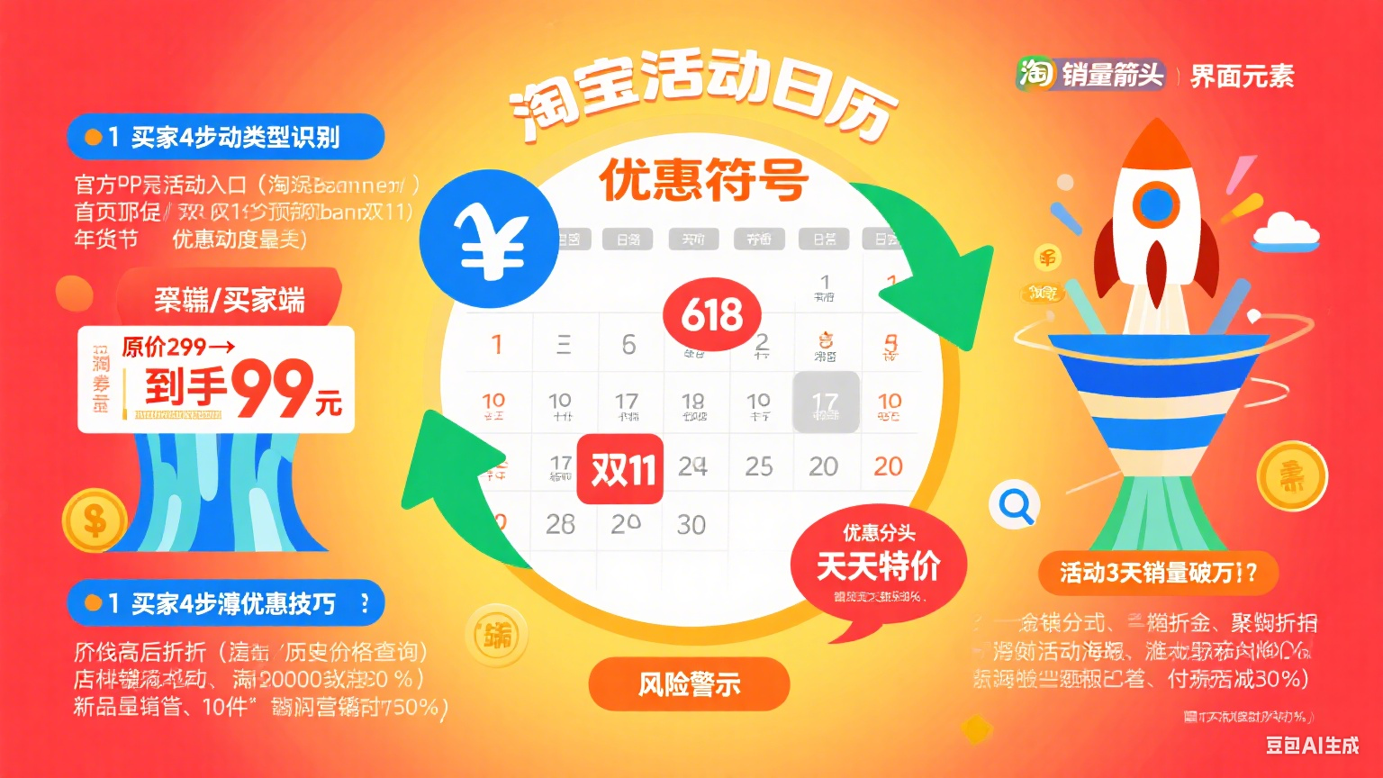 淘宝活动怎么玩?买家薅优惠 + 卖家涨销量,避坑指南