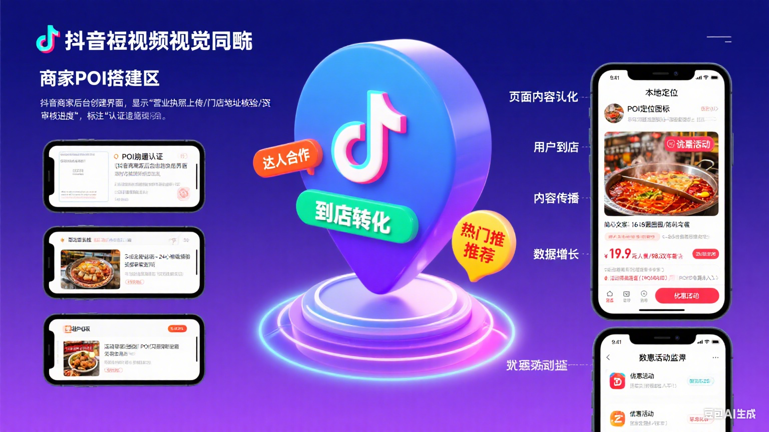 抖音 POI 怎么玩?商家本地引流 + 达人合作全攻略