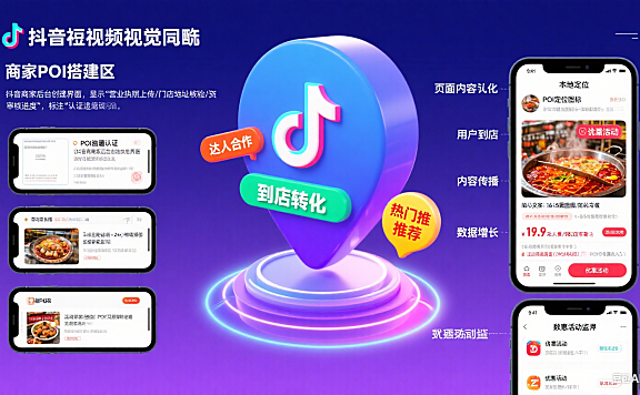 抖音 POI 怎么玩？商家本地引流 + 达人合作全攻略