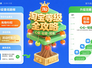 淘宝等级有什么用?查询 + 提升 + 权益全指南