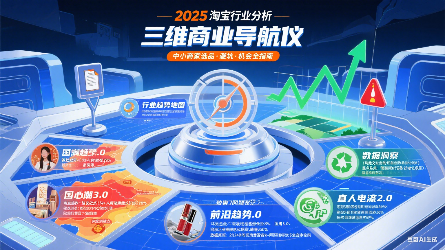 2025 淘宝行业分析:中小商家怎么选品、避坑、抓机会?