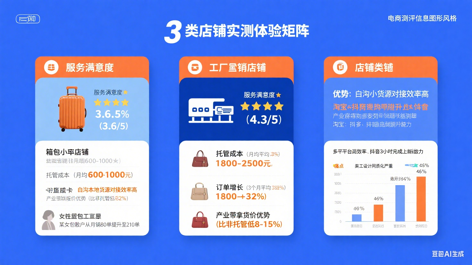 白沟淘宝网店托管怎么样?3 类店铺实测体验
