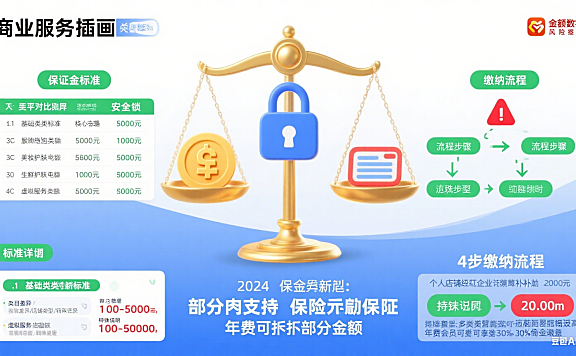 淘宝商城保证金怎么交？标准 + 流程 + 避坑指南