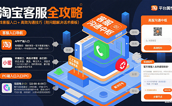 淘宝在线客服怎么找？高效沟通 + 问题解决全攻略