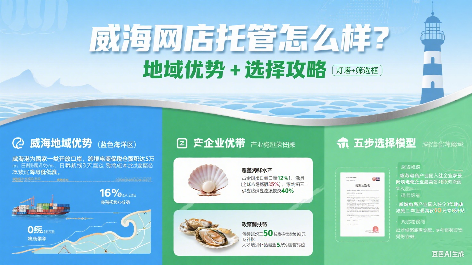 辽宁威海网店托管怎么样?地域优势 + 选择攻略
