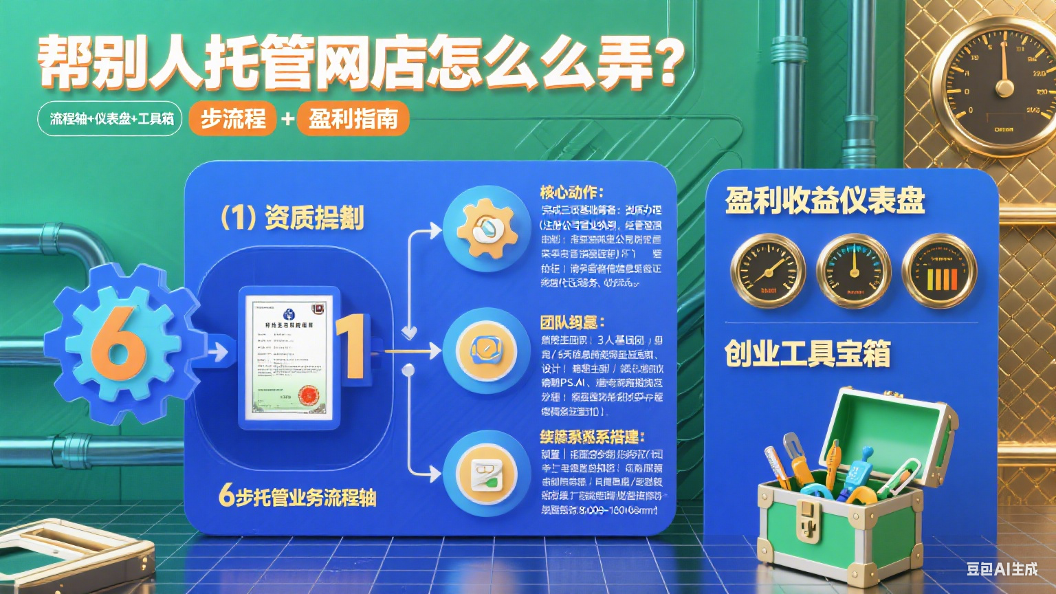 帮别人托管网店怎么弄?6 步流程 + 盈利指南