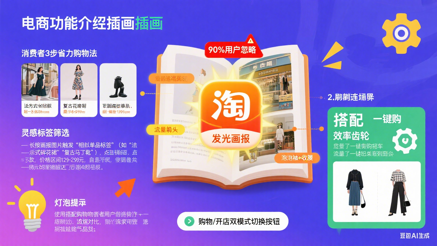 被 90% 淘宝用户忽略!淘画报这样用,购物 / 开店都省劲