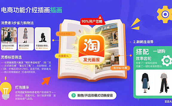 被 90% 淘宝用户忽略!淘画报这样用,购物 / 开店都省劲