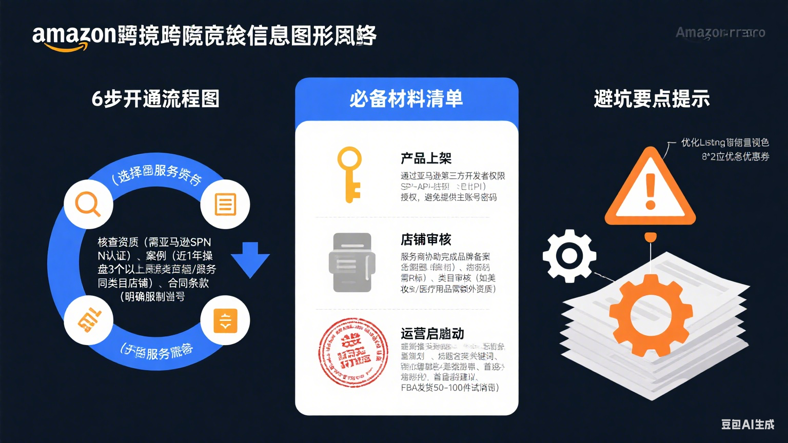 托管亚马逊网店怎么开通?流程 + 材料 + 避坑指南