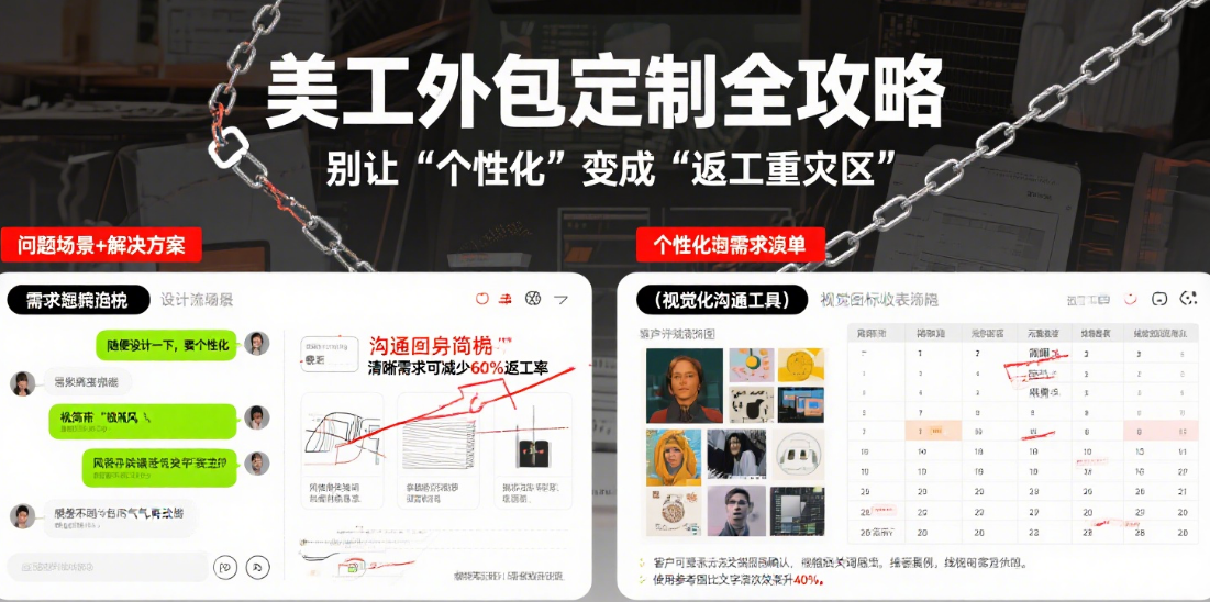 美工外包定制全攻略:别让 “个性化” 变成 “返工重灾区”