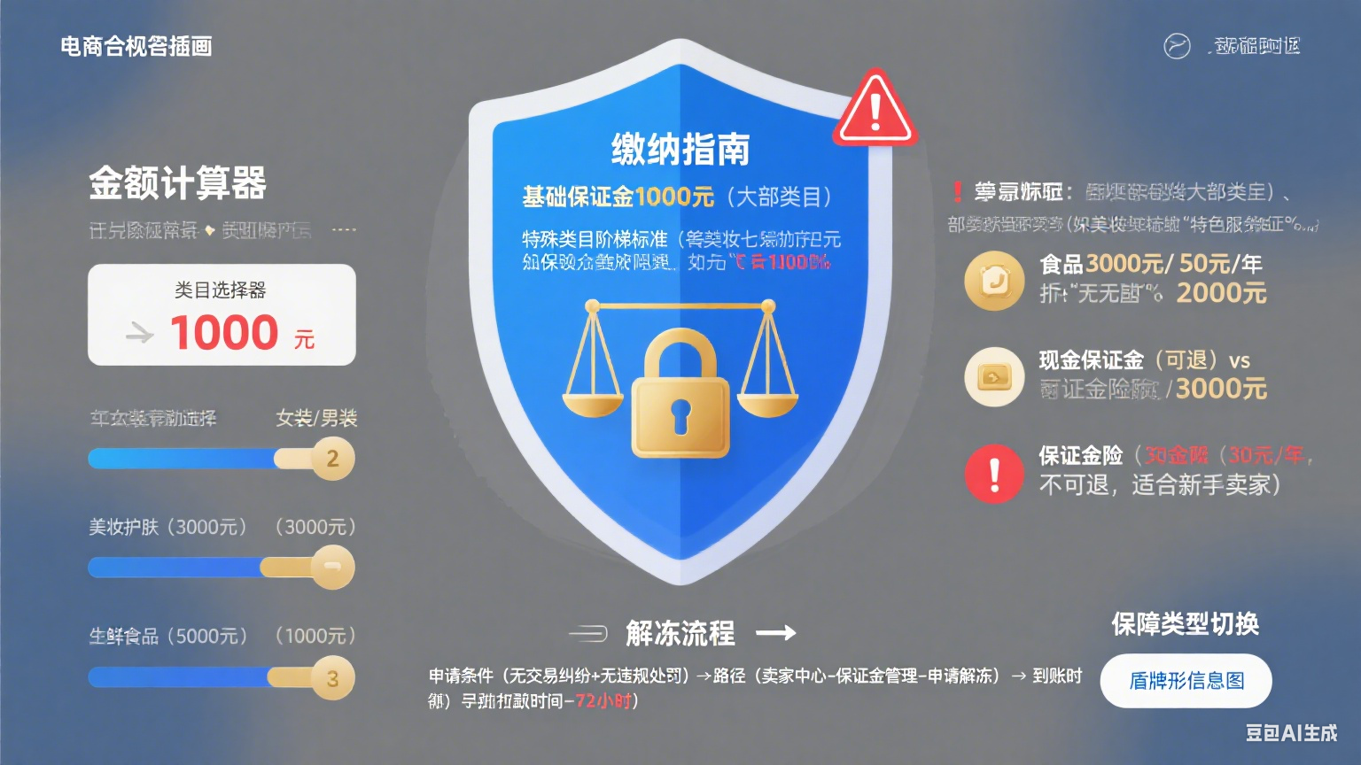 淘宝消费者保证金交多少?缴纳 / 解冻 + 避坑指南