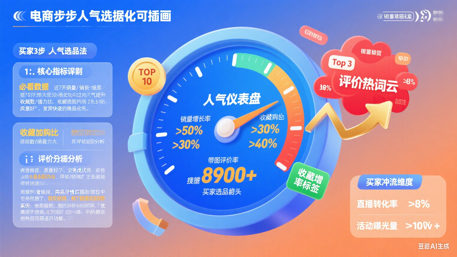 淘宝人气怎么看?买家选品 + 卖家冲流指南