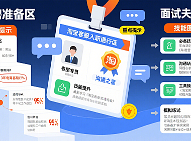 淘宝客服怎么应聘？从简历准备到面试通过全攻略