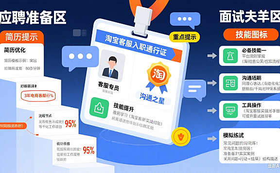 淘宝客服怎么应聘？从简历准备到面试通过全攻略