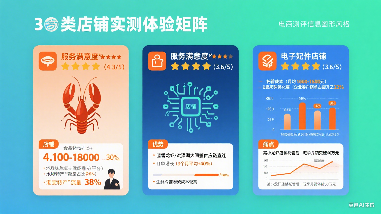 淮安淘宝网店托管怎么样?3 类店铺实测体验
