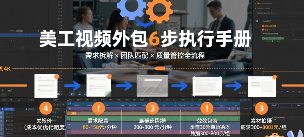 美工视频外包怎么做?3类需求拆解+5步合作流程,附避坑清单