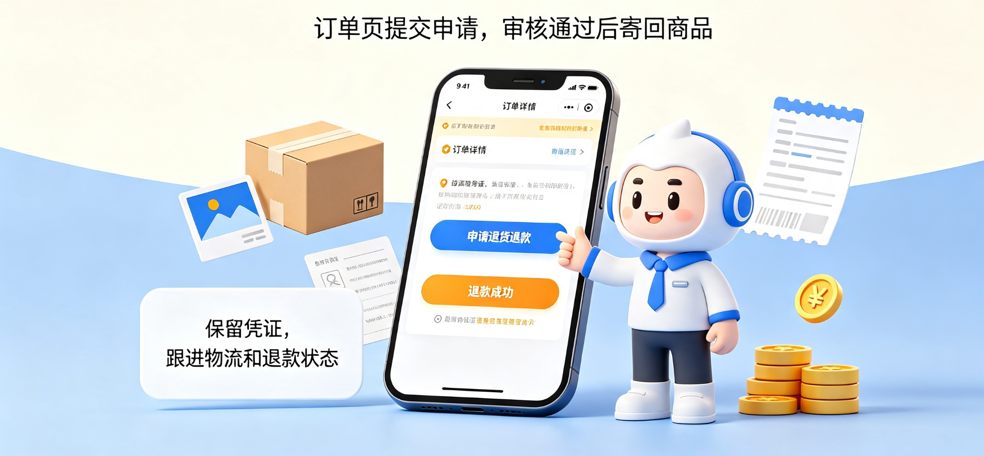 闲鱼退货退款流程