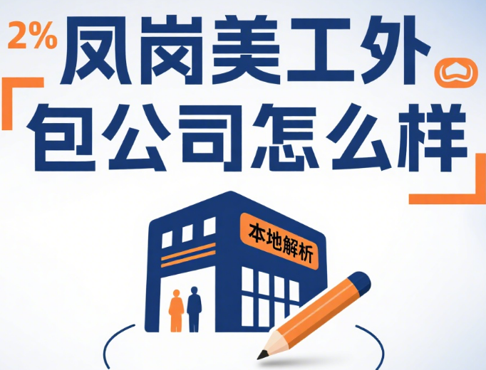 凤岗美工外包公司怎么样?3 大产业优势 + 4 类公司特点 + 5 个选择标准