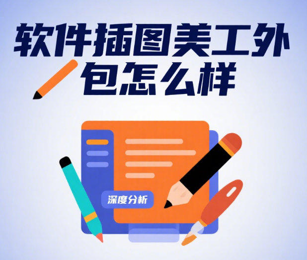 软件插图美工外包怎么样?3 大核心优势 + 4 类适用场景 + 5 步筛选指南